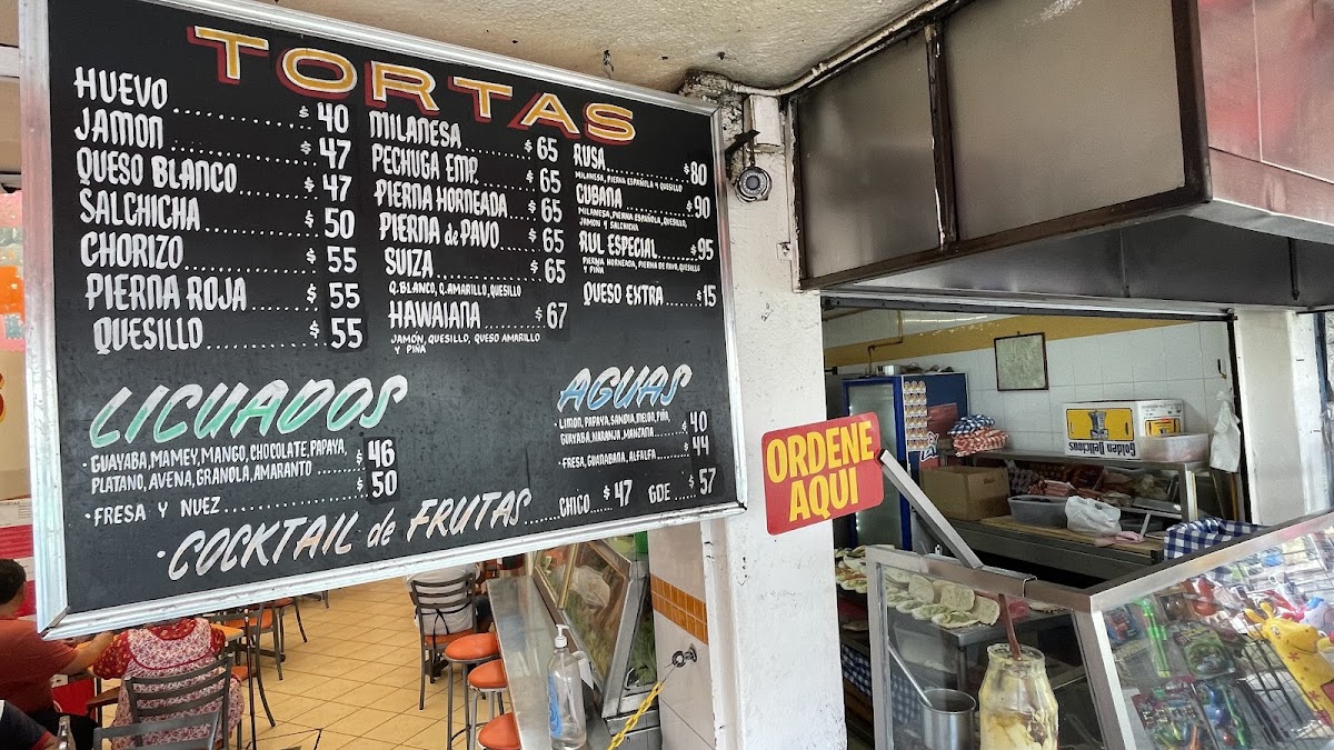 Tortas Rul Menu - Image 1
