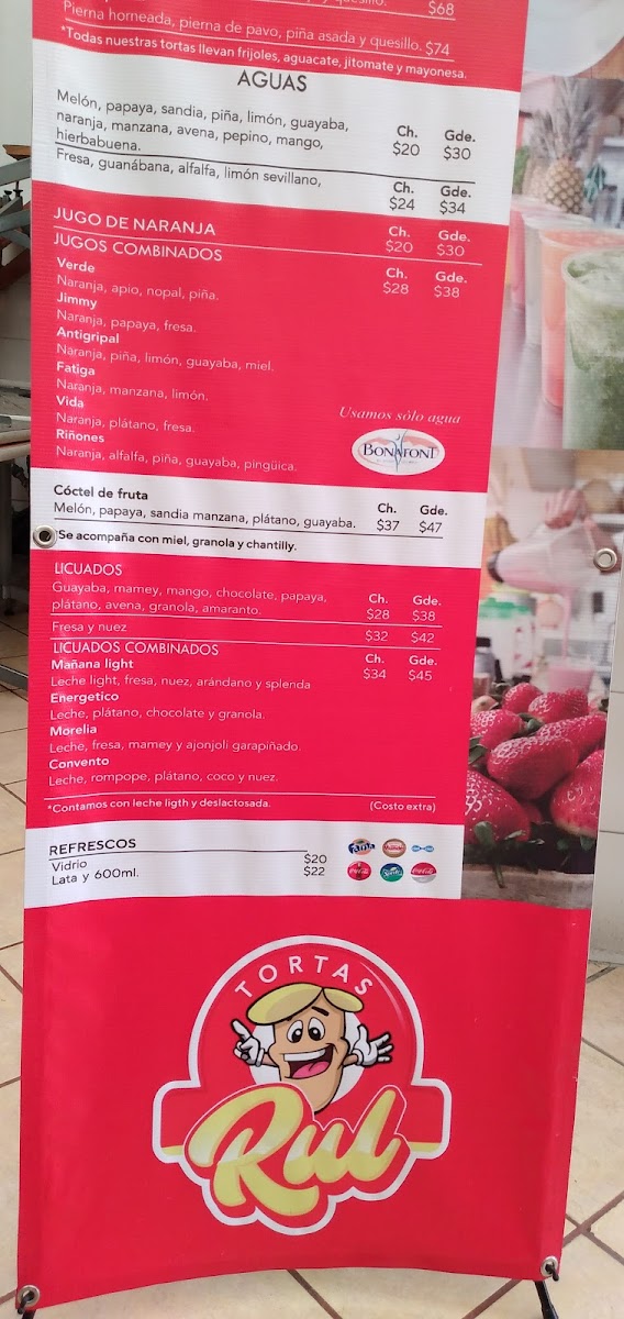 Tortas Rul Menu - Image 5